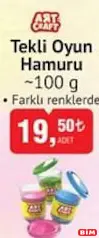 ART CRAFT TEKLİ OYUN HAMURU 100 G